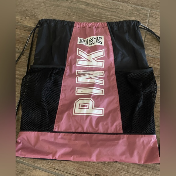 Pink Drawstring backpack - Picture 3 of 4